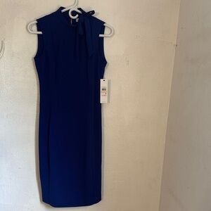 Calvin Klein Royal Blue sleeveless Dress size 2